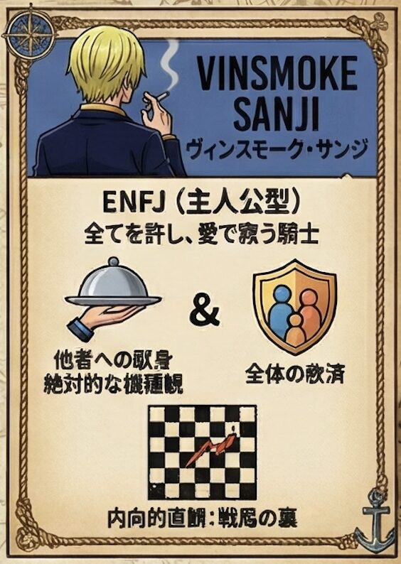 ワンピースのMBTI診断一覧！わかりやすく図解で人気キャラ解説！