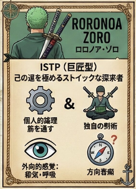 ワンピースのMBTI診断一覧！わかりやすく図解で人気キャラ解説！