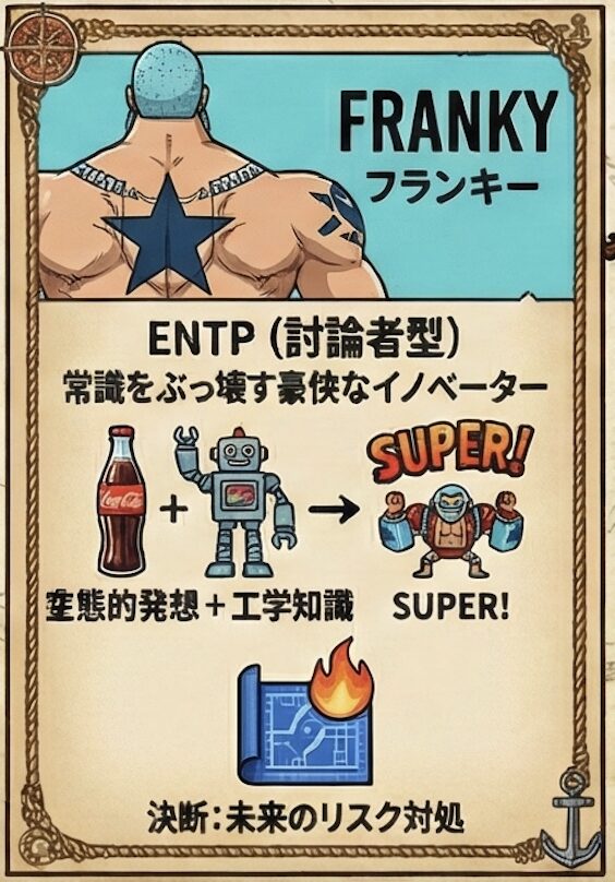 ワンピースのMBTI診断一覧！わかりやすく図解で人気キャラ解説！